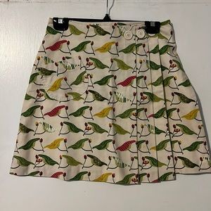 Anthropologie vintage skirt - so cute and unique! Wrap around